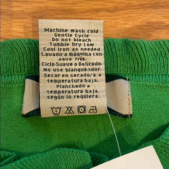 New with Tags Green Cardigan Sweater - Picture 3 of 3